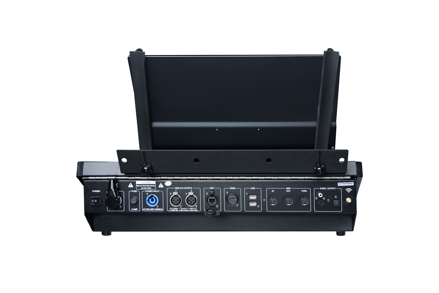 iDMX console — front view 3